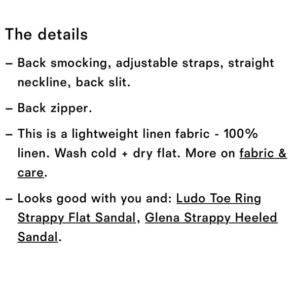 Reformation Frankie Linen Dress in Dune - Picture 6 of 6